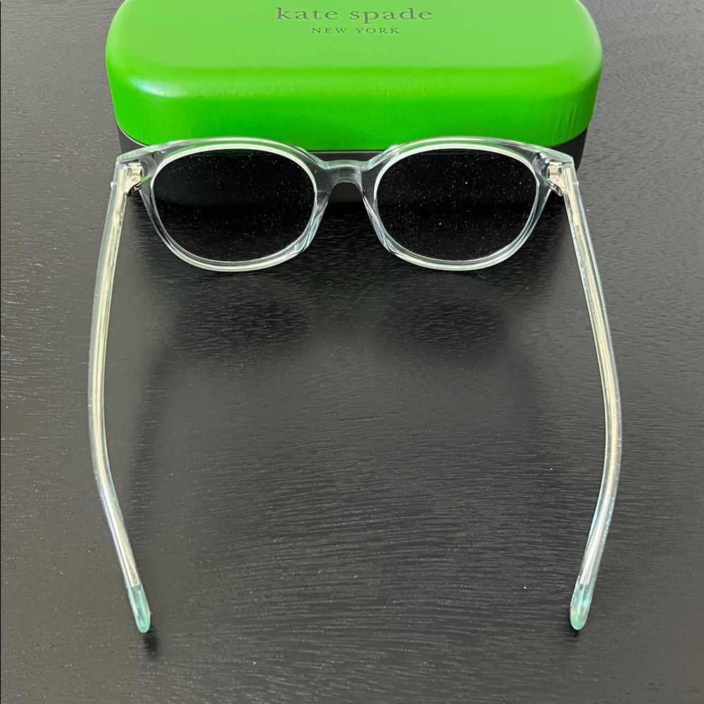 Kate Spade Minty Green Transparent Sunglasses NWT - Picture 6 of 11